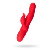 Censan Jos Redli 21cm Kırmızı Klitoral Uyarıcılı Vibratör