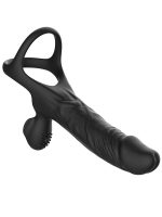 NOXXX DualDrive Uzaktan Kumandalı Esnek Takılabilir Titreşimli Penetratör Penis - Görsel 3