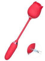 NOXXX Titreşimli İtme Hareketli Rose Vibratör - Görsel 3