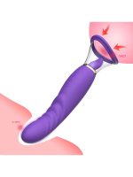 NOXXX Charoite Yalama ve Emme Özellikli Çift Taraflı Vibratör - Görsel 6