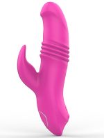 NOXXX Blush Devil İleri Geri Hareketli Titreşimli Rabbit Vibratör - Görsel 3