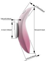 NOXXX Pink Cling Mıknatıslı Giyilebilir Uzaktan Kumandalı Vibratör - Görsel 4