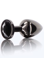 NOXXX Siyah Alüminyum Anal Plug Büyük