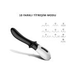 Isıtma ve Yüksek Titreşim Özellikli G-Noktası ve Klitoris Vibratör - Görsel 5