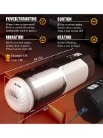 NOXXX Max Thrust Isıtmalı Şarjlı Vakumlu Mastürbatör - Görsel 4