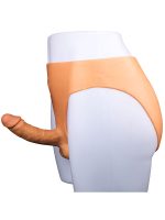 Giyilebilir İçi Dolu Silikon Dildo - Görsel 3