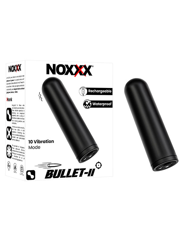 AMB002-4 NOXXX Bullet-2 Şarjlı Mini Vibratör - Görsel 1