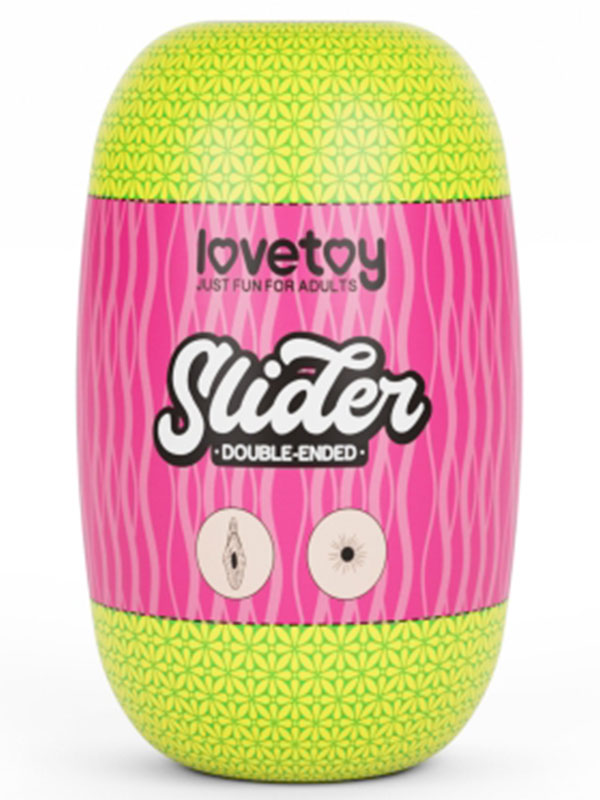 LV350012-5 LoveToy Slider Double-Ended Anal ve Vajina Mastürbator - Görsel 1