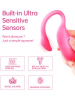 Magic Flamingo Max Telefon Kontrollü Giyilebilir Vibratör - Görsel 6