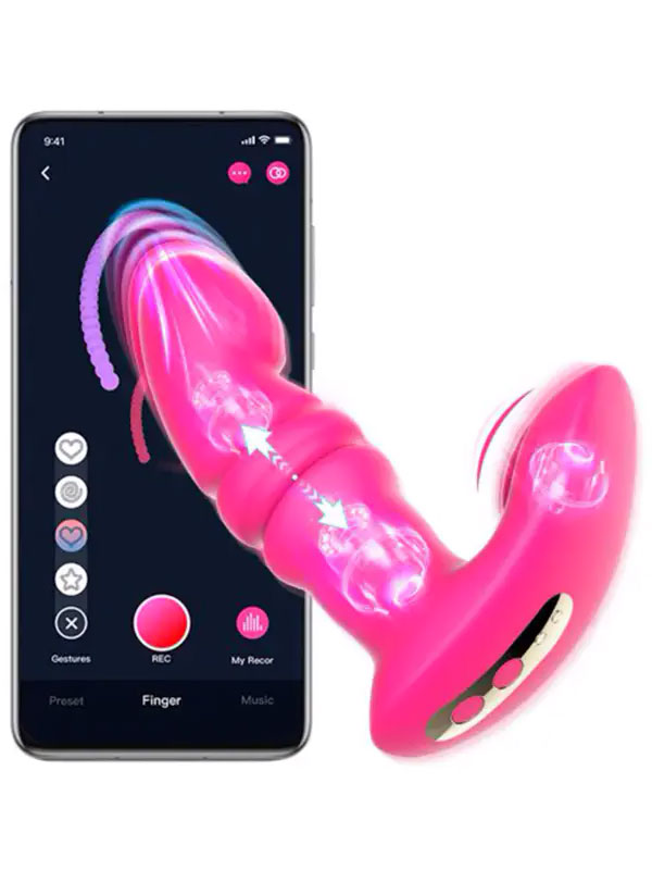 MMS461-1 Magic Motion Funtown Jive Telefon Kontrollü Vibratör - Görsel 1