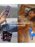 Magic Ponder Telefon Kontrollü Hareket Algılama Özellikli Çift Uyarımlı Vibratör - Görsel 5