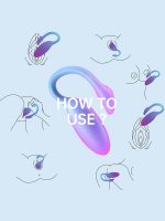 Magic Flamingo Max Telefon Kontrollü Giyilebilir Vibratör Mavi - Görsel 5