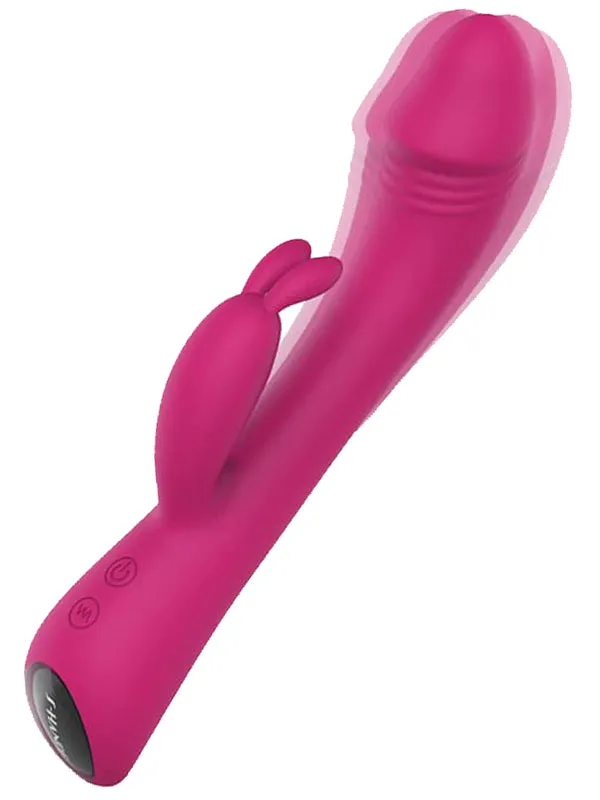 baby-bunny-ultra-guclu-titresimli-tavsan-vibrator-22-cm-2 Ultra Güçlü Şarjlı Titreşimli Tavşan Vibratör 22 cm - Görsel 1