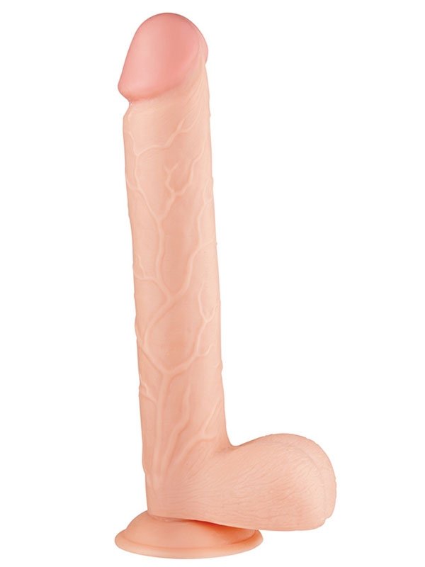 bigstuff-28-cm-vantuzlu-realistik-penis Penis Vantuzlu 28 cm - Görsel 1