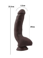 Carnal Pleasure Melez 23.5cm Kıkırdaklı Gerçekçi Dildo - Görsel 5