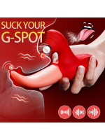 Afrodit Shop 10 Modlu Dil Yalama ve Emiş Vibratörü – G Noktası, Klitoris ve Meme Ucu Uyarıcı