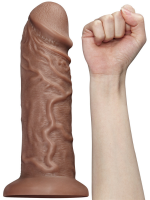 Afrodit Shop 10.5'' Realistic Chubby Vibrating Dildo - Görsel 3