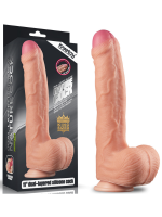 Afrodit Shop 11 İnç Dual Layer Platinum Silicone Cock
