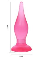Afrodit Shop 14,5 cm Vantuzlu Jel Anal Alıştırıcı Plug - Görsel 5