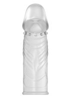 Afrodit Shop 14cm Saydam 2,5cm Dolgulu Penis Kılıfı