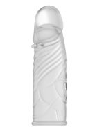 Afrodit Shop 14cm Saydam 2,5cm Dolgulu Penis Kılıfı - Görsel 2