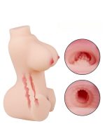 Afrodit Shop 1.7KG Ağırlığında Gerçekçi Yarım Vücut Mastürbatör - Görsel 4