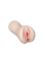 Afrodit Shop 18 CM Çift Girişli Ten Rengi Anal Vajinal Mastürbatör