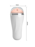 Afrodit Shop 18,5 cm Gerçekçi Doku Realistik Suni Vajina Mastürbatör - Görsel 3