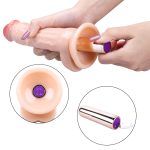 Afrodit Shop 19CM Gerçekçi Ten Rengi Dildo Penis - Görsel 3