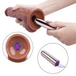 Afrodit Shop 21CM Gerçekçi Kahverengi Dildo Penis - Görsel 2