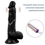 Afrodit Shop 21CM Gerçekçi Zenci Dildo Penis - Görsel 2