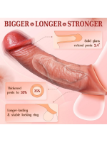 Afrodit Shop 22 cm Ten Rengi Penis Kılıfı – Gerçekçi Dokulu Uzatıcı