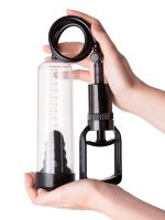 Afrodit Shop 3 halkalı Penis Pompası PVC Şeffaf 20,5 cm - Görsel 3