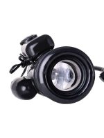 Afrodit Shop 3 halkalı Titreşimli penis pompası PVC Siyah 22,8 cm - Görsel 4