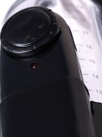 Afrodit Shop 3 halkalı Titreşimli penis pompası PVC Siyah 22,8 cm - Görsel 5