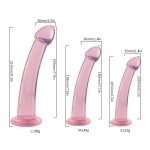 Afrodit Shop 3'lü Yumuşak Dokuda Anal Jel Dildo Set - Görsel 5