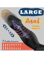 Afrodit Shop 5in1 Telefon Kontrollü Titreşimli İleri Geri Vibratör - Görsel 5