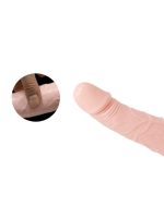 Afrodit Shop 6 cm Dolgulu İçi Boş Titreşimli Belden Bağlamalı Straplon Kumandalı Vibratör - Görsel 4