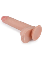 Afrodit Shop 7 İnç Dual layered Platinum Silicone Cock Dildo - Görsel 2
