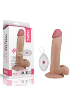 Afrodit Shop 9 İnç The Ultra Soft Dude Vibrating Realistik Vibratör