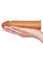 Afrodit Shop Add 1" Pleasure X Tender Penis Sleeve Brown - Görsel 5