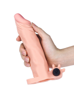 Afrodit Shop Add 2 İnç Pleasure X Tender Vibrating Penis Sleeve Flesh - Görsel 4