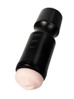 Afrodit Shop Ağız Oral Mastürbator TPE Siyah 24 cm