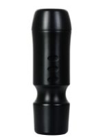 Afrodit Shop Ağız Oral Mastürbator TPE Siyah 24 cm - Görsel 2