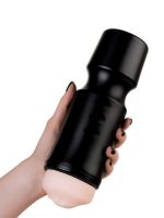 Afrodit Shop Ağız Oral Mastürbator TPE Siyah 24 cm - Görsel 5