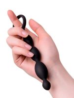 Afrodit Shop Anal Boncuk S Silikon Siyah 19,5cm - Görsel 3