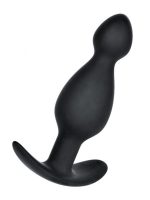 Afrodit Shop Anal Plug boyut M silikon siyah 11,5 cm
