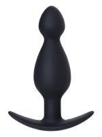 Afrodit Shop Anal Plug boyut M silikon siyah 11,5 cm - Görsel 2