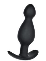 Afrodit Shop Anal Plug boyut M silikon siyah 11,5 cm - Görsel 3