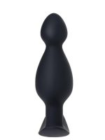 Afrodit Shop Anal Plug boyut M silikon siyah 11,5 cm - Görsel 5